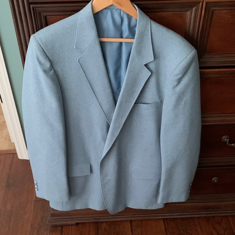 Classic Light Blue Men's Blazer